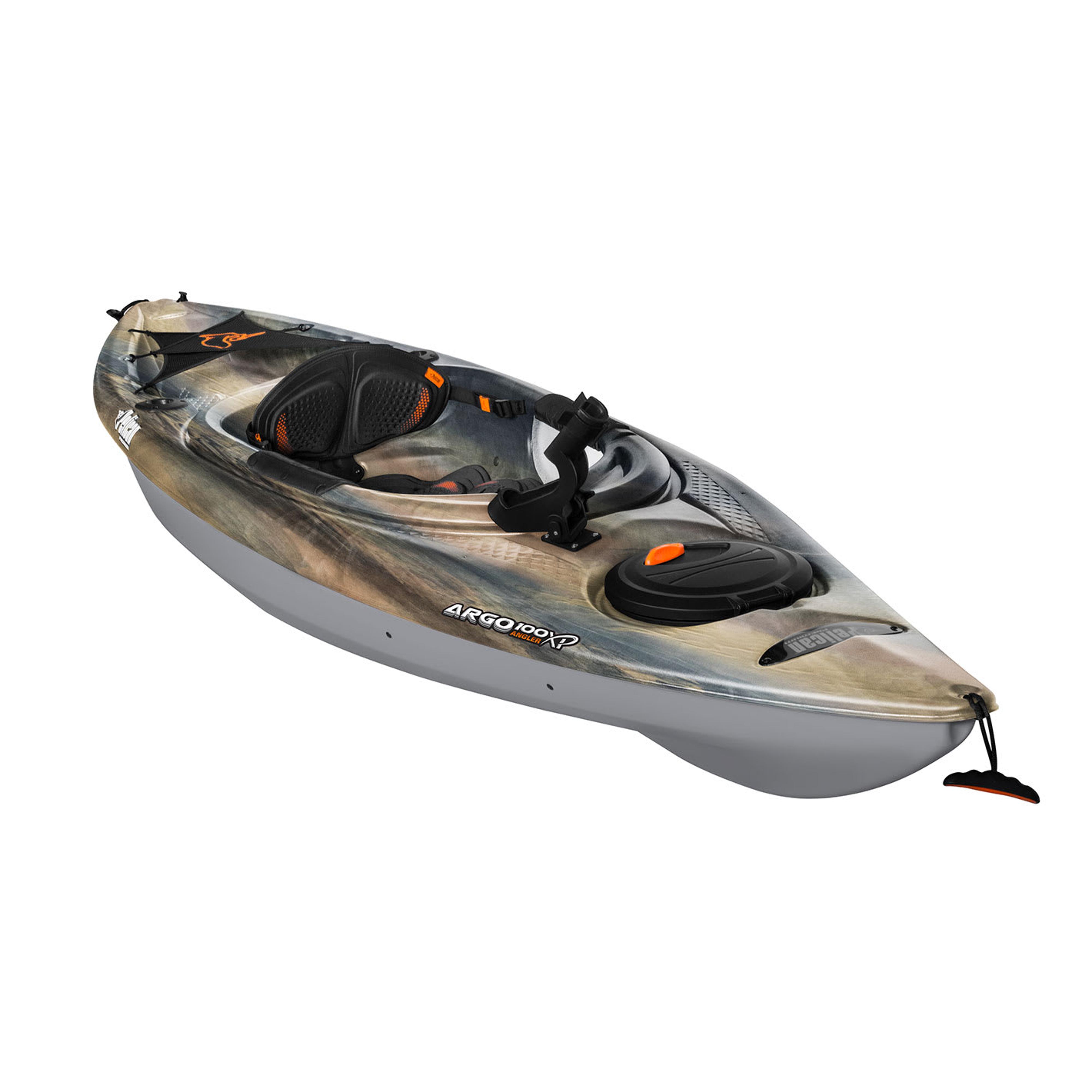 Argo 100XP angler fishing kayak in Sandstone / Magnetic : Ausable